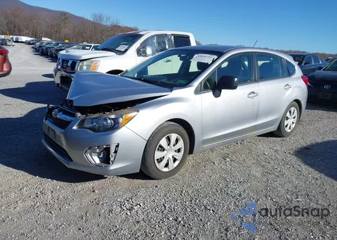 2014 Subaru Impreza 2.0I z USA, uszkodzony, nr VIN JF1GPAA65E9303755